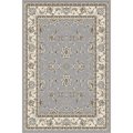 Radici Usa Inc Radici 1780-0032-GREY Pisa Rectangular Grey Traditional Turkey Area Rug; 7 ft. 10 in. W x 10 ft. 6 in. H 1780/0032/GREY